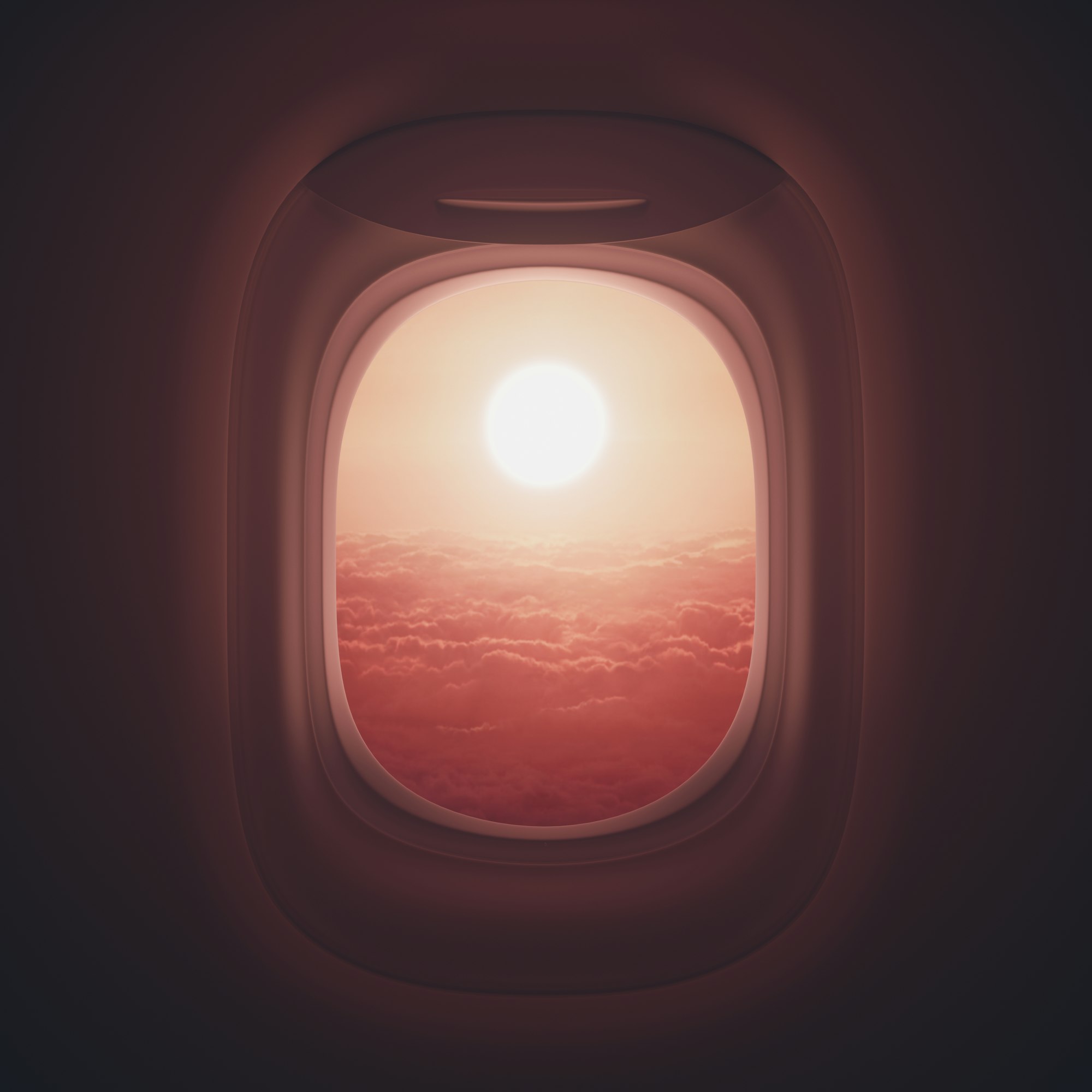 Airplane Window Travel